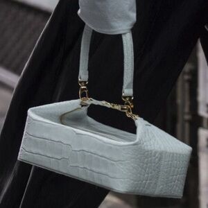 Rejina Pyo Olivia Crocodile-Embossed Bag